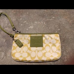 Coach wristlet
